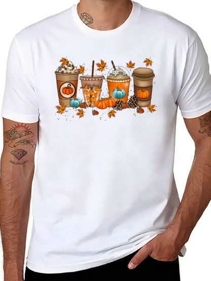 Fall Coffee Lovers T-Shirt - Pumpkin Spice Season