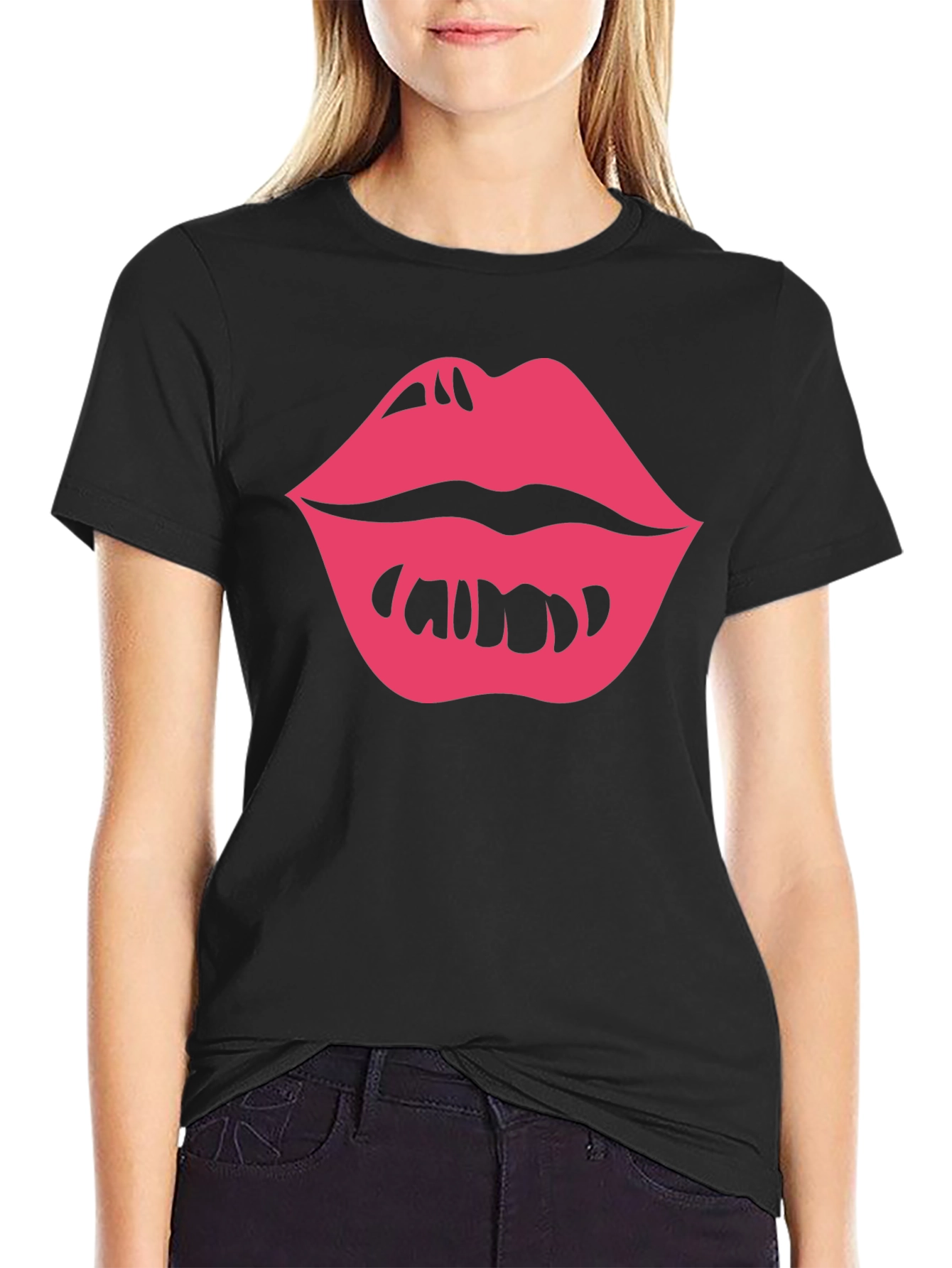 Lips Graphic Tee - Bold and Fun!