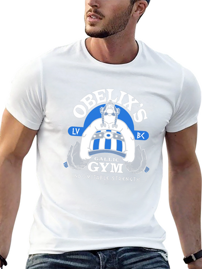 Obelixs Gallic Gym Black T-Shirt