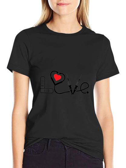 Love Medicine Graphic Tee - Nurse/Doctor Gift T-Shirt