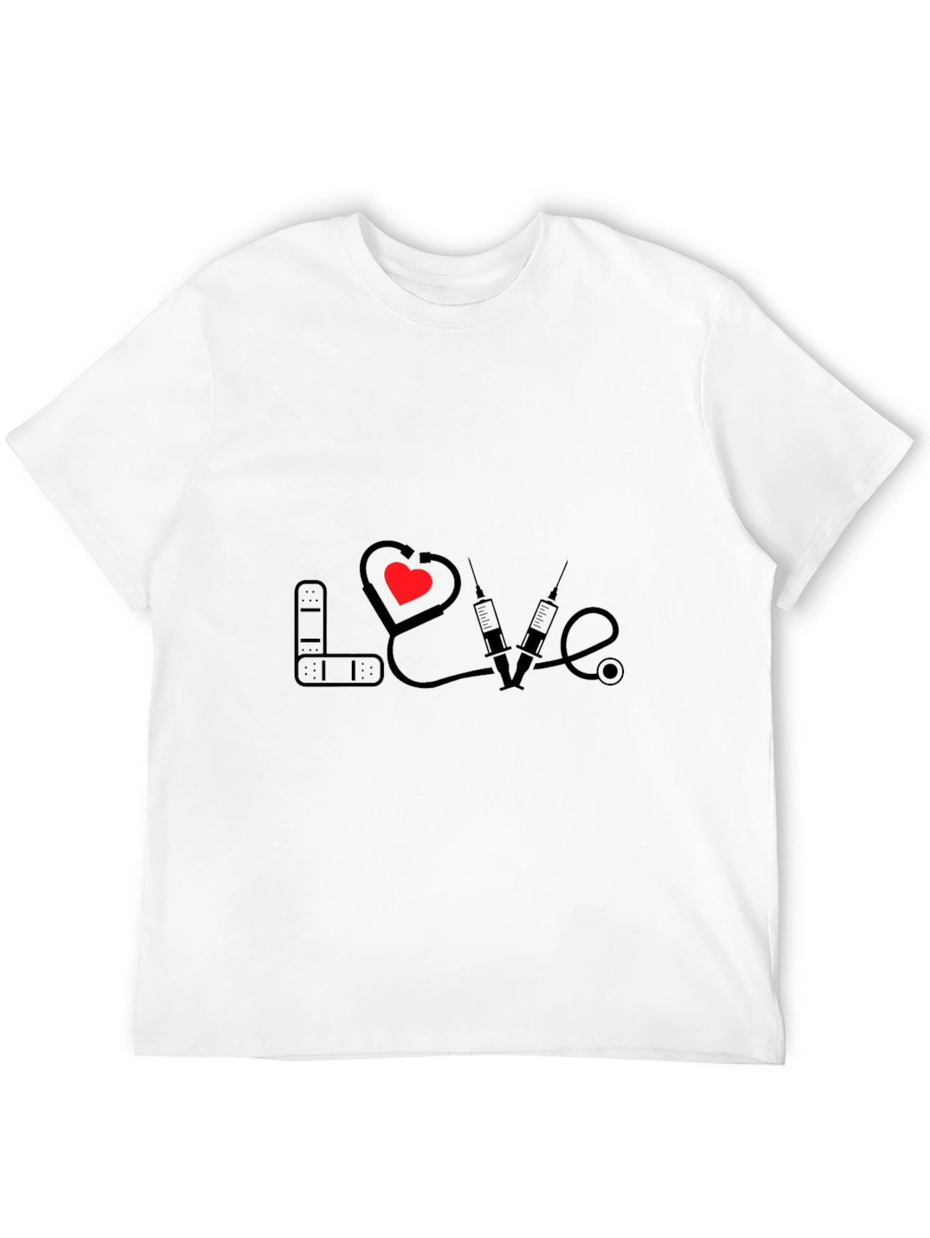 Love Medicine Graphic Tee - Nurse/Doctor Gift T-Shirt