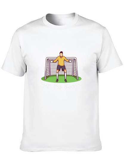 Fear The Keeper Soccer Goalie Graphic T-Shirt