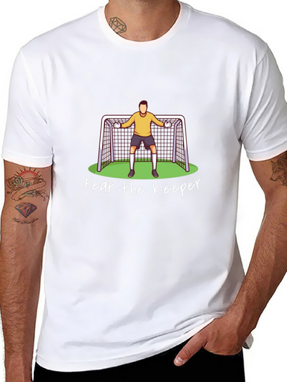 Fear The Keeper Soccer Goalie Graphic T-Shirt