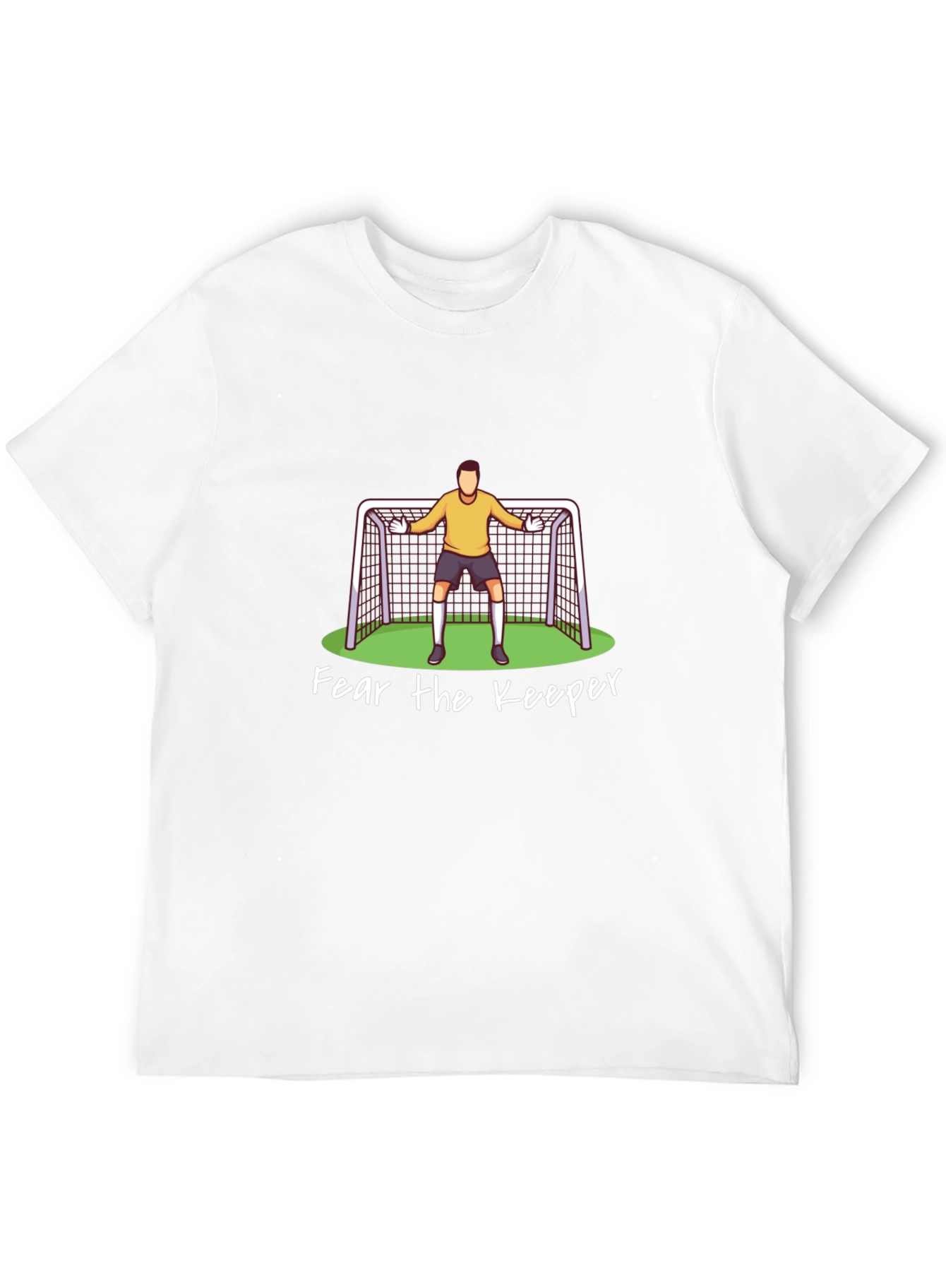 Fear The Keeper Soccer Goalie Graphic T-Shirt