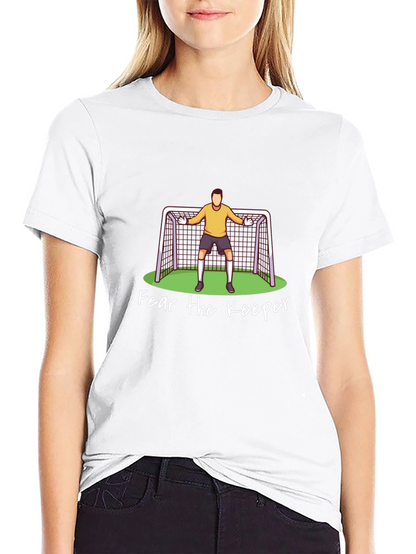 Fear The Keeper Soccer Goalie Graphic T-Shirt