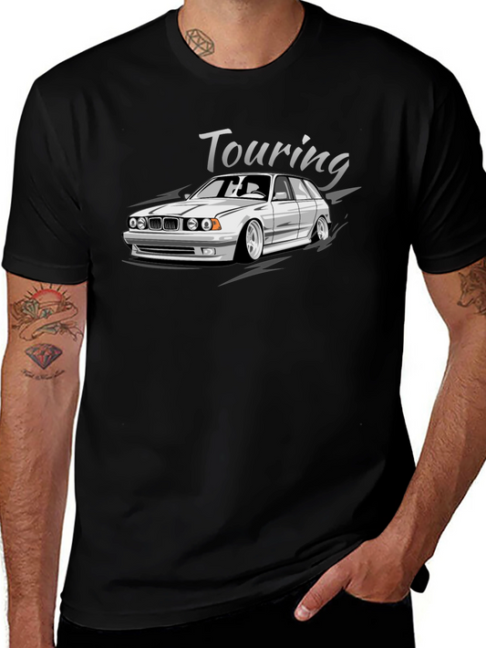 Touring Car Graphic Black T-Shirt