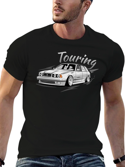 Touring Car Graphic Black T-Shirt