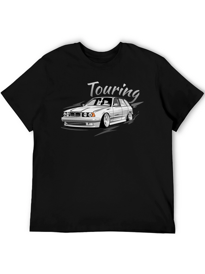 Touring Car Graphic Black T-Shirt