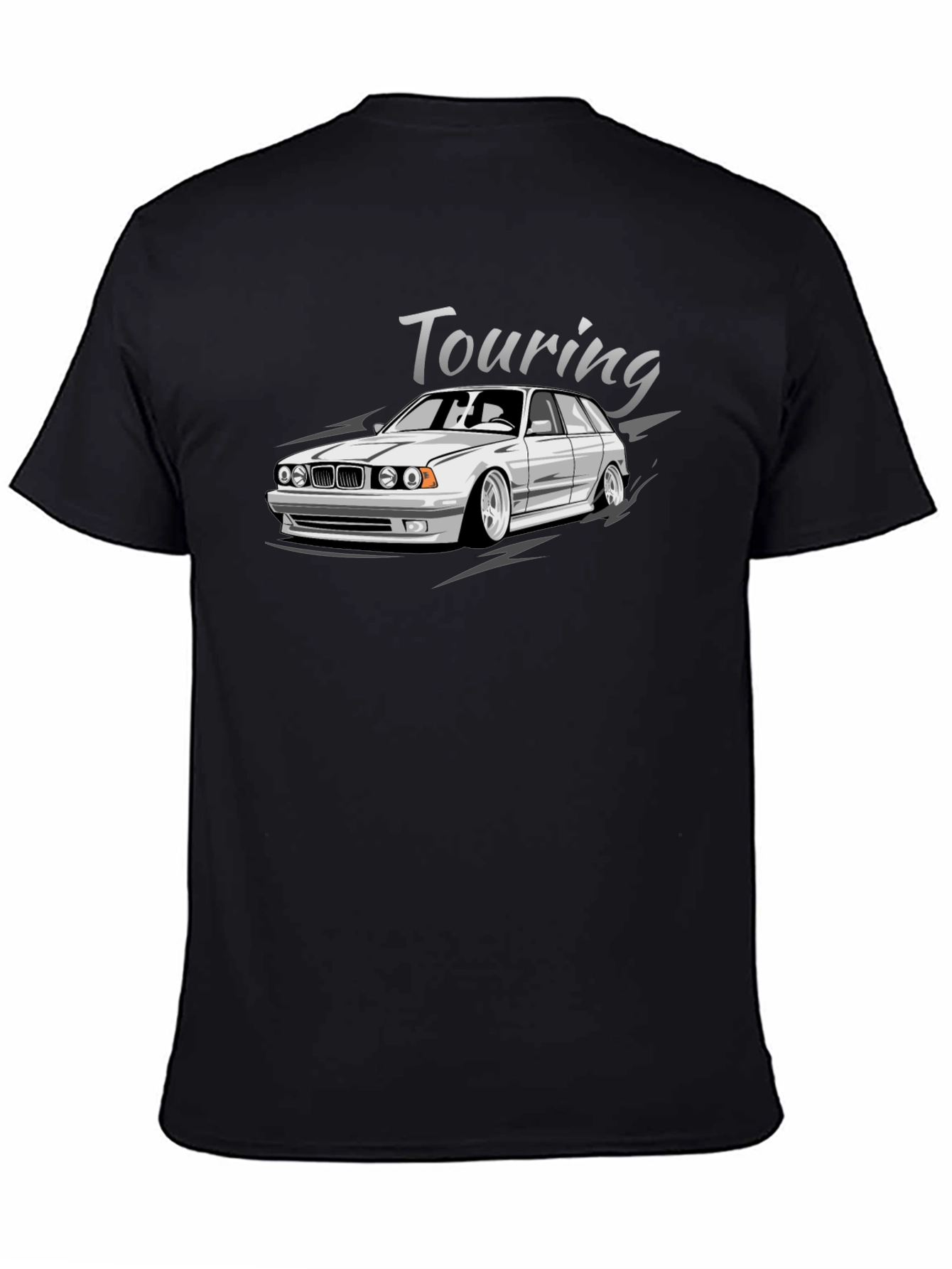 Touring Car Graphic Black T-Shirt