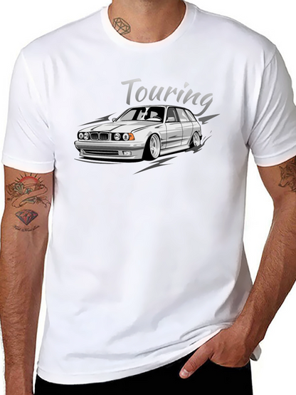 Touring Car Graphic Black T-Shirt