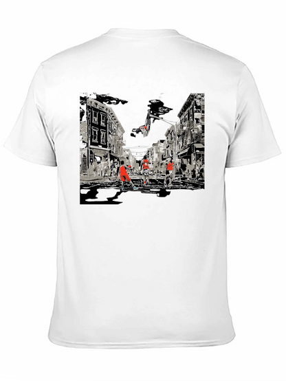 Streetball Graphic Tee - Black Cotton