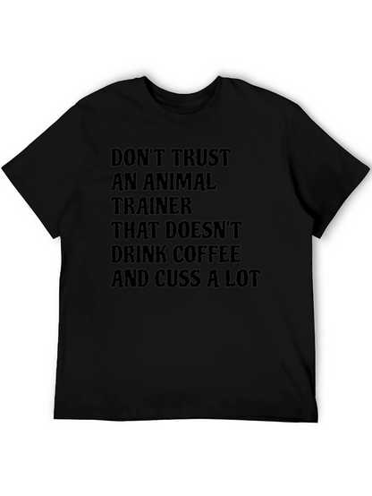 Funny Animal Trainer Coffee T-Shirt