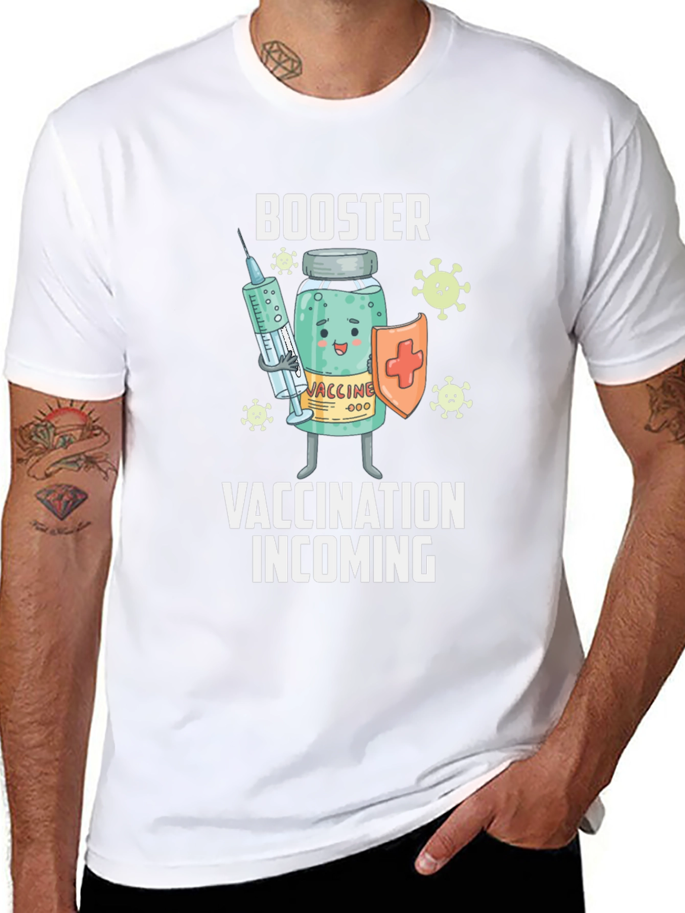 Booster Vaccination Incoming T-Shirt