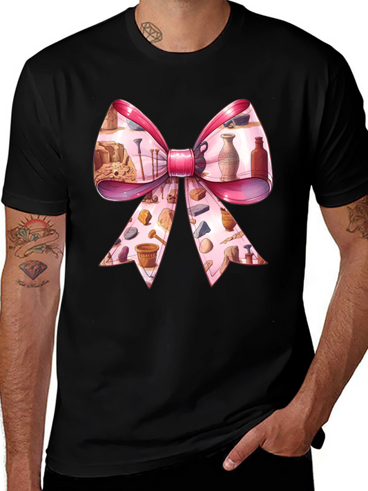 Archaeology Bow T-Shirt - Dig Into Style!