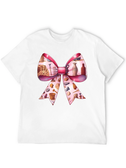 Archaeology Bow T-Shirt - Dig Into Style!