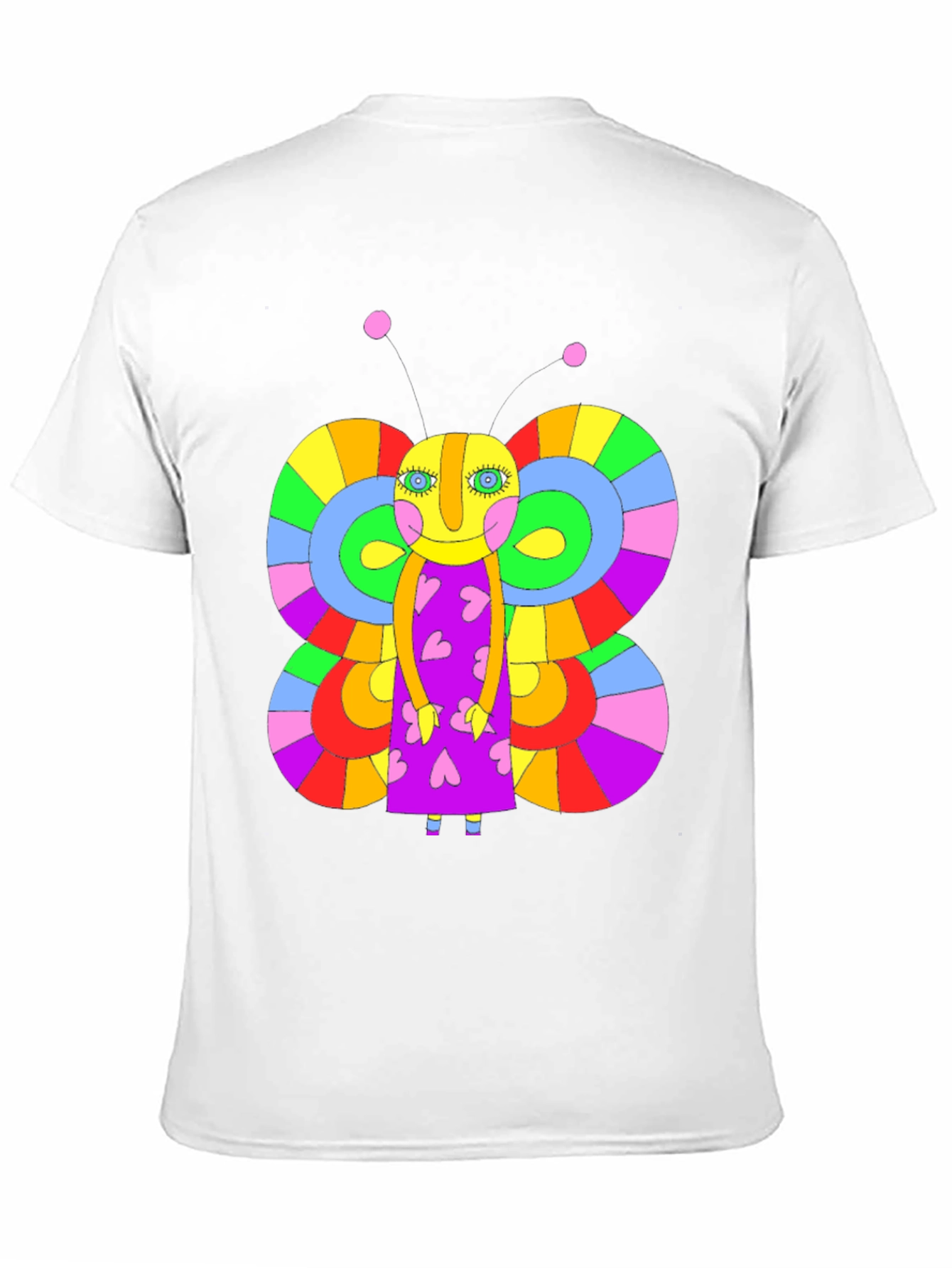 Funky Butterfly Graphic Tee