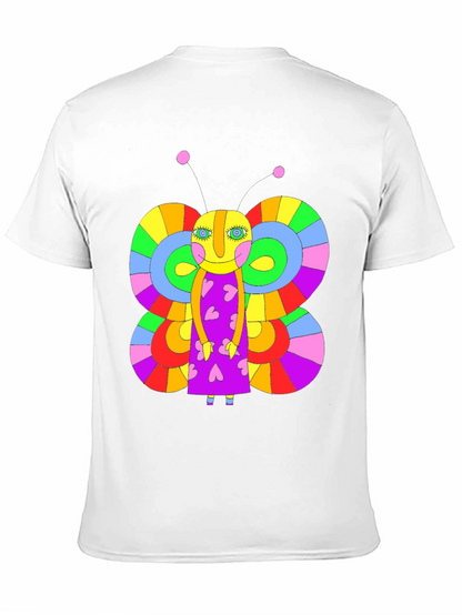 Funky Butterfly Graphic Tee