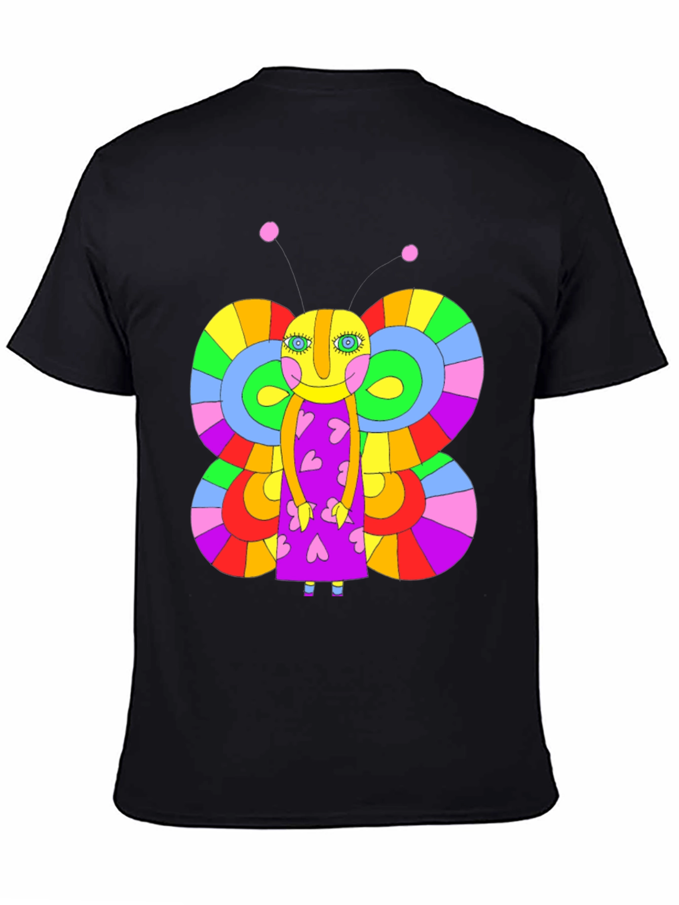 Funky Butterfly Graphic Tee