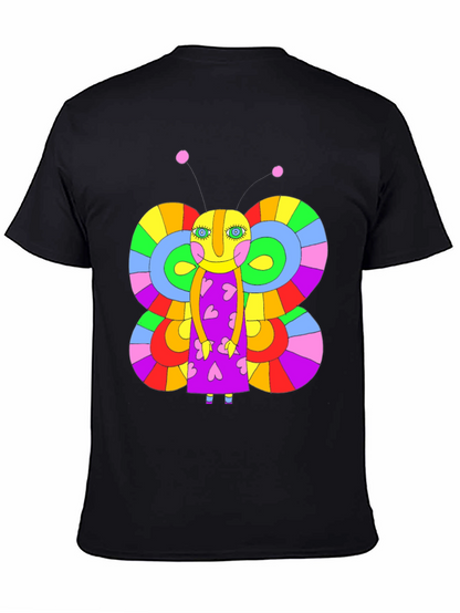 Funky Butterfly Graphic Tee