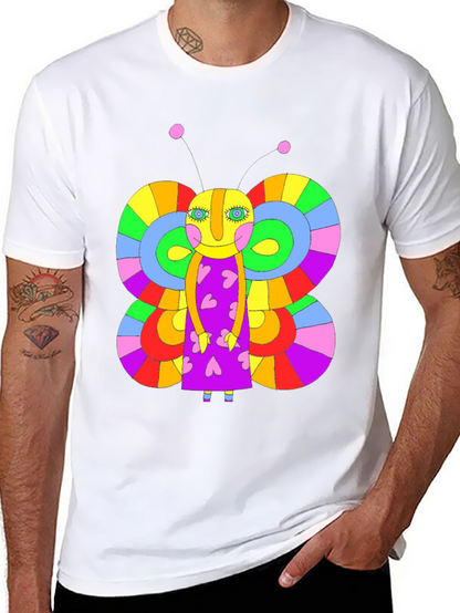 Funky Butterfly Graphic Tee