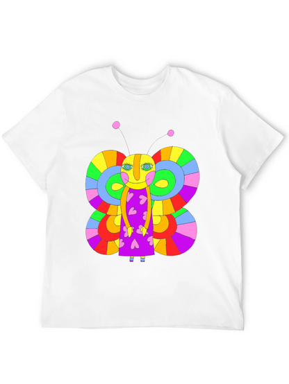 Funky Butterfly Graphic Tee