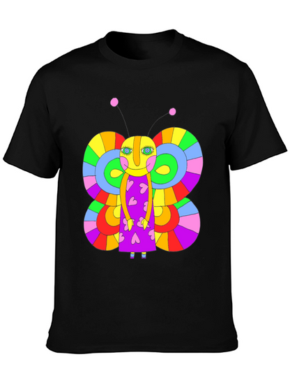 Funky Butterfly Graphic Tee