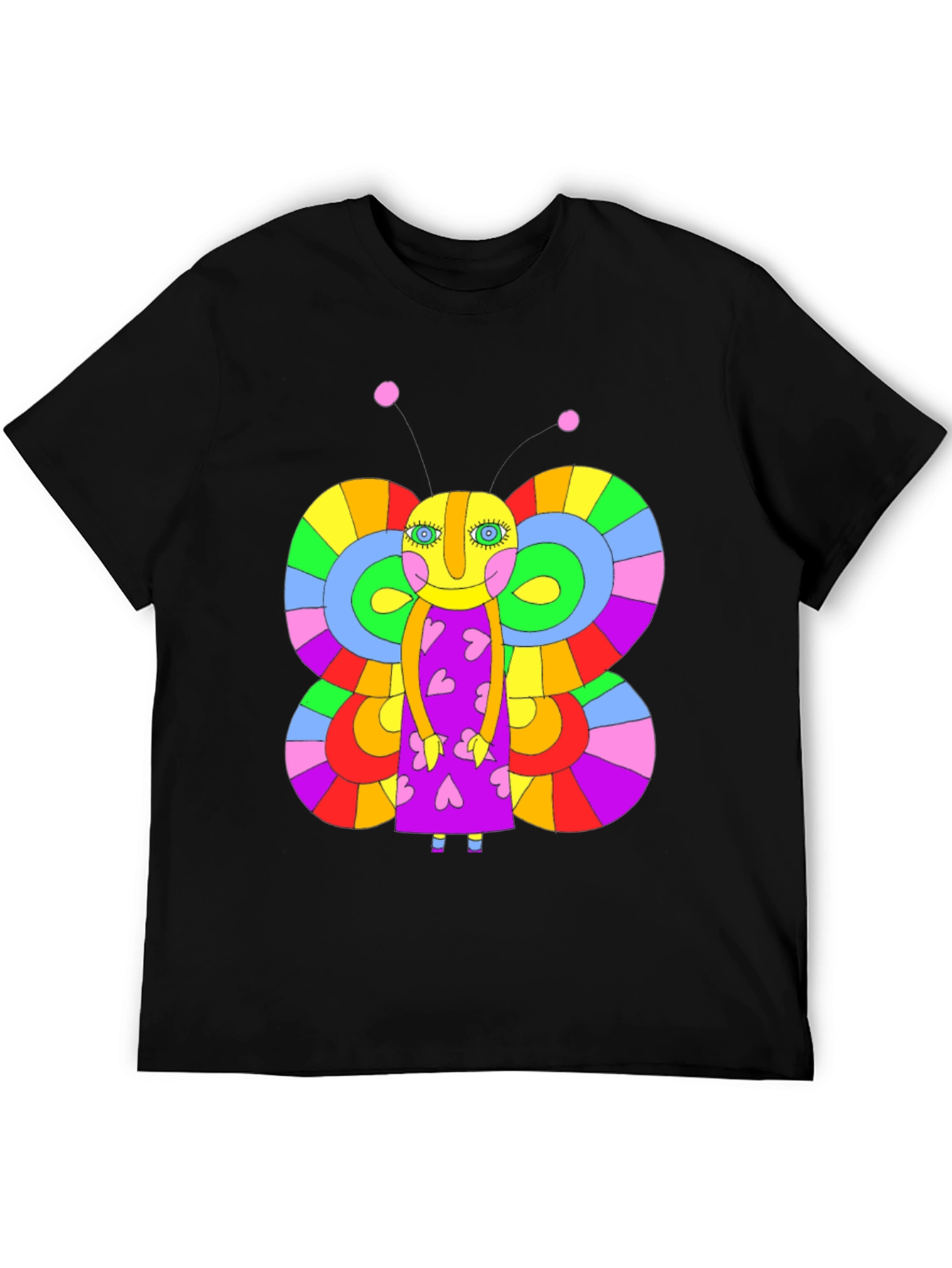 Funky Butterfly Graphic Tee