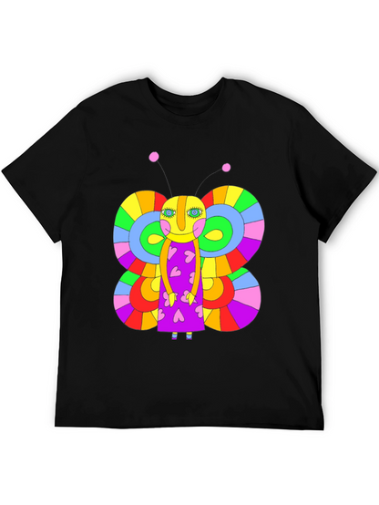 Funky Butterfly Graphic Tee