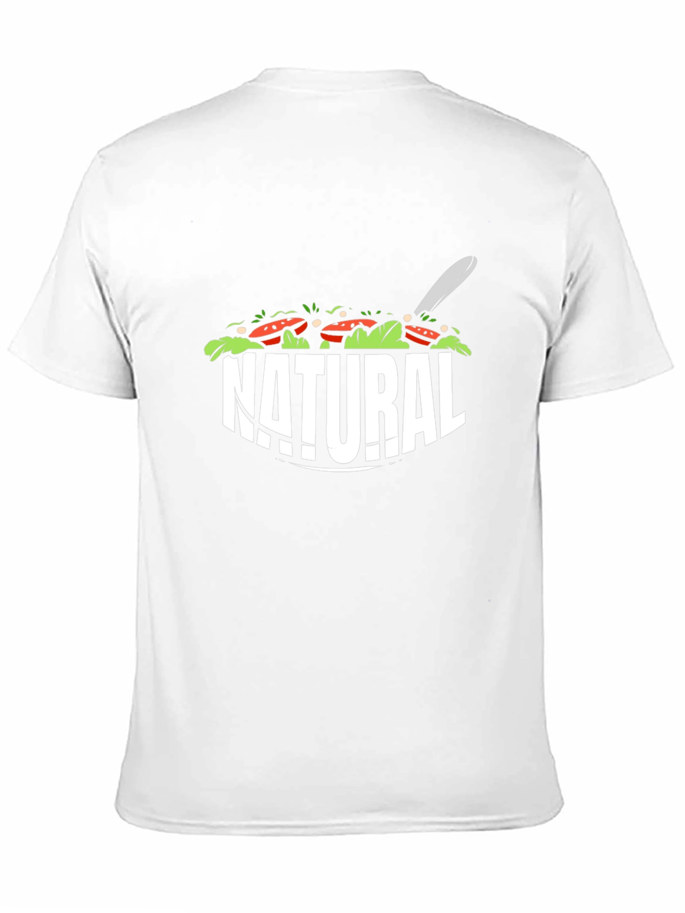 Natural Salad T-Shirt - Fresh & Fun Design