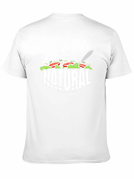 Natural Salad T-Shirt - Fresh & Fun Design