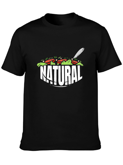 Natural Salad T-Shirt - Fresh & Fun Design
