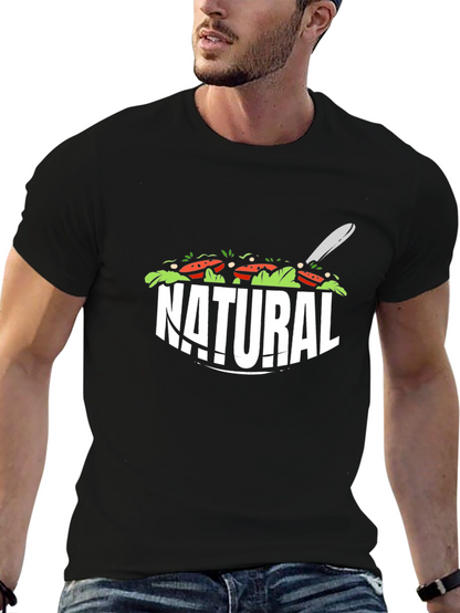 Natural Salad T-Shirt - Fresh & Fun Design