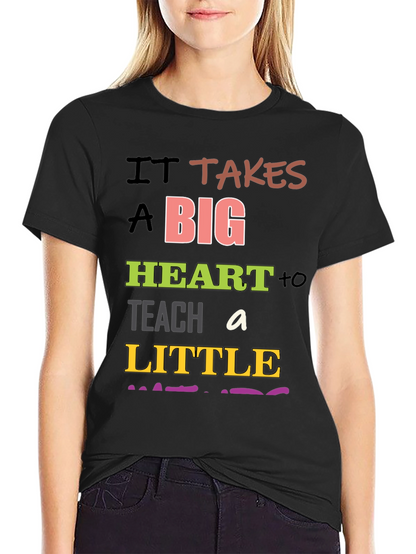 Teacher Heart Graphic Tee
