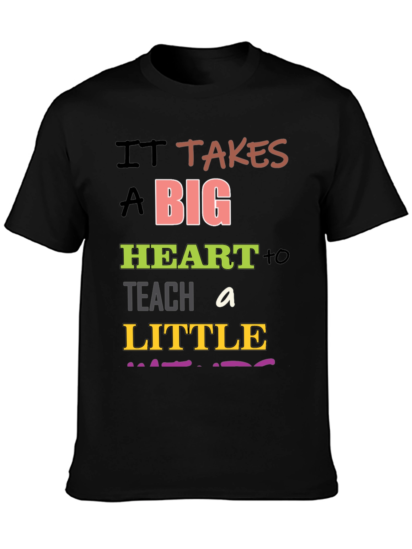 Teacher Heart Graphic Tee