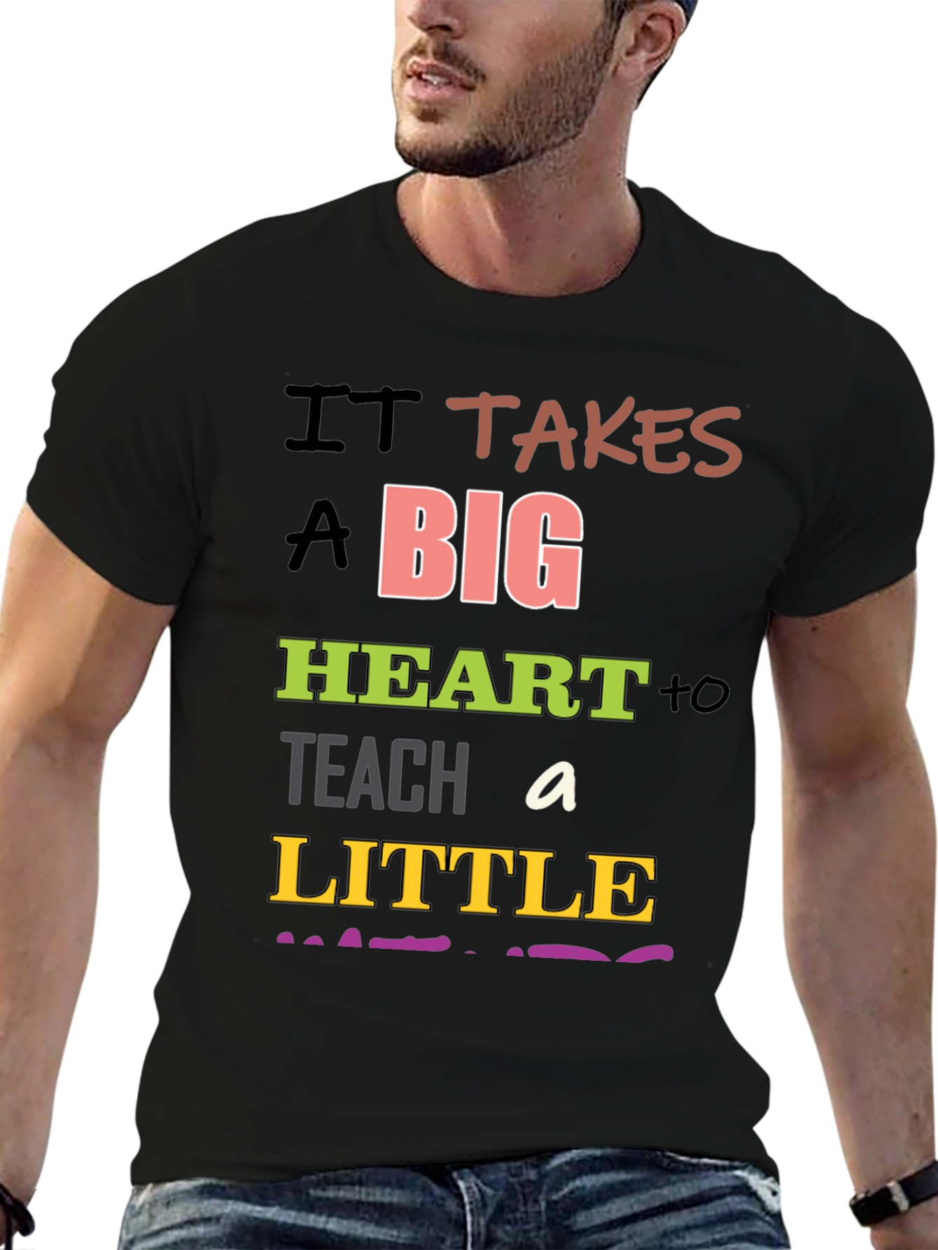 Teacher Heart Graphic Tee