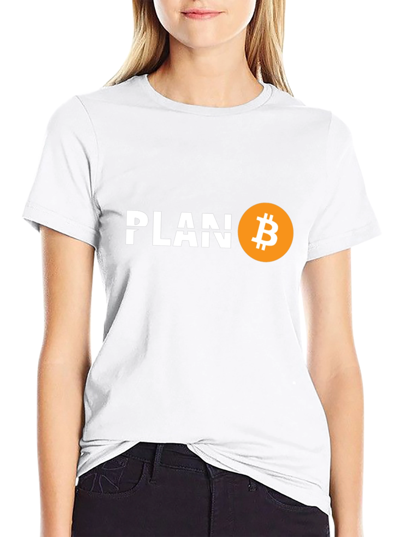 Plan B Bitcoin Crypto Tee - Black