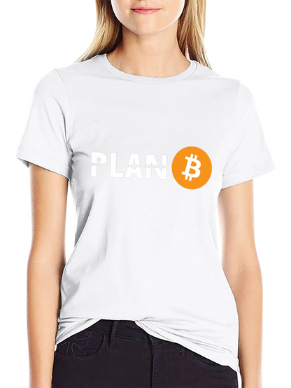 Plan B Bitcoin Crypto Tee - Black