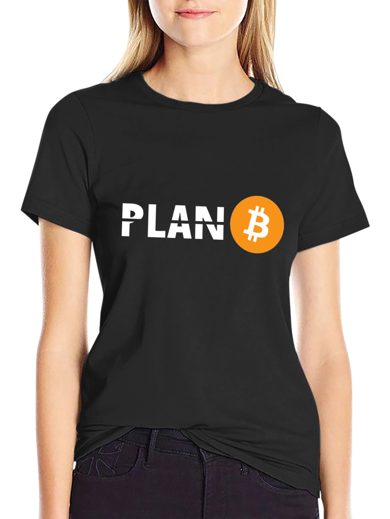 Plan B Bitcoin Crypto Tee - Black