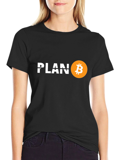 Plan B Bitcoin Crypto Tee - Black