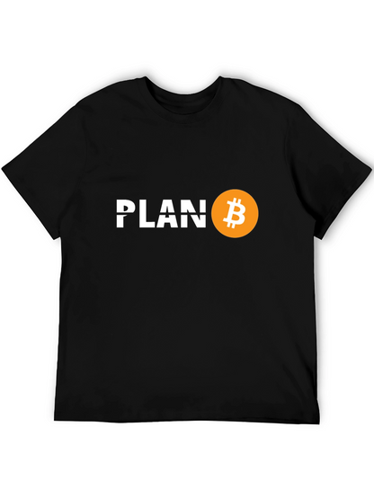 Plan B Bitcoin Crypto Tee - Black