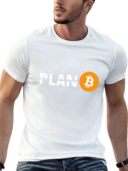 Plan B Bitcoin Crypto Tee - Black