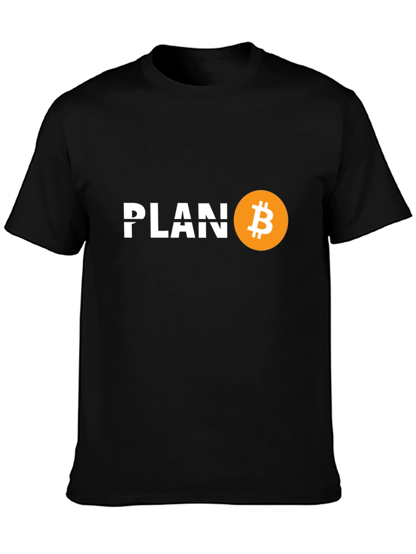 Plan B Bitcoin Crypto Tee - Black