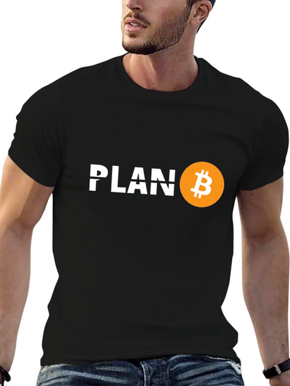 Plan B Bitcoin Crypto Tee - Black