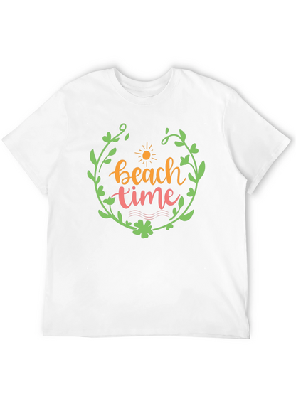 Beach Time Graphic Tee - Stylish Summer T-Shirt