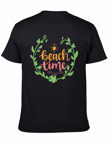 Beach Time Graphic Tee - Stylish Summer T-Shirt