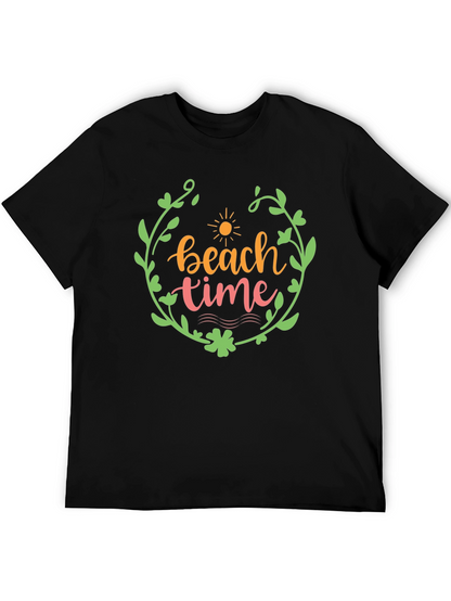 Beach Time Graphic Tee - Stylish Summer T-Shirt