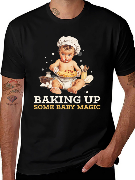 Baking Up Some Baby Magic Graphic Tee