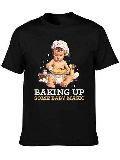 Baking Up Some Baby Magic Graphic Tee