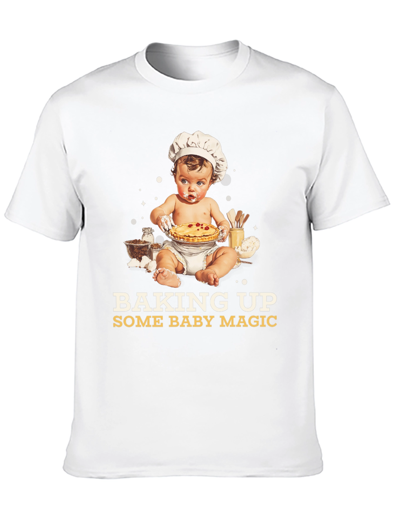 Baking Up Some Baby Magic Graphic Tee