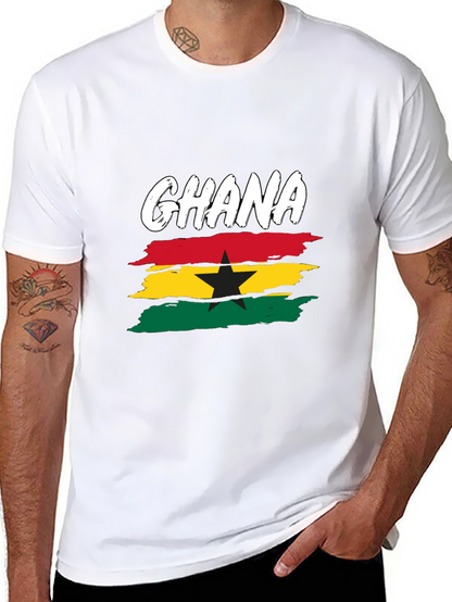 Ghana Flag T-Shirt: Patriotic Pride